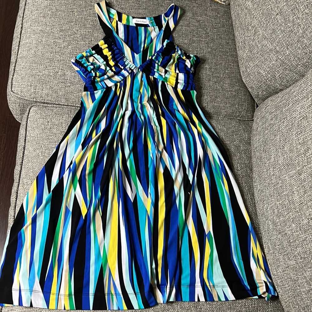 Sleeveless mini dress